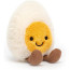 Jellycat Amuseables Happy Boiled Egg Soft Stuffed Plush 11cm 4.33inches