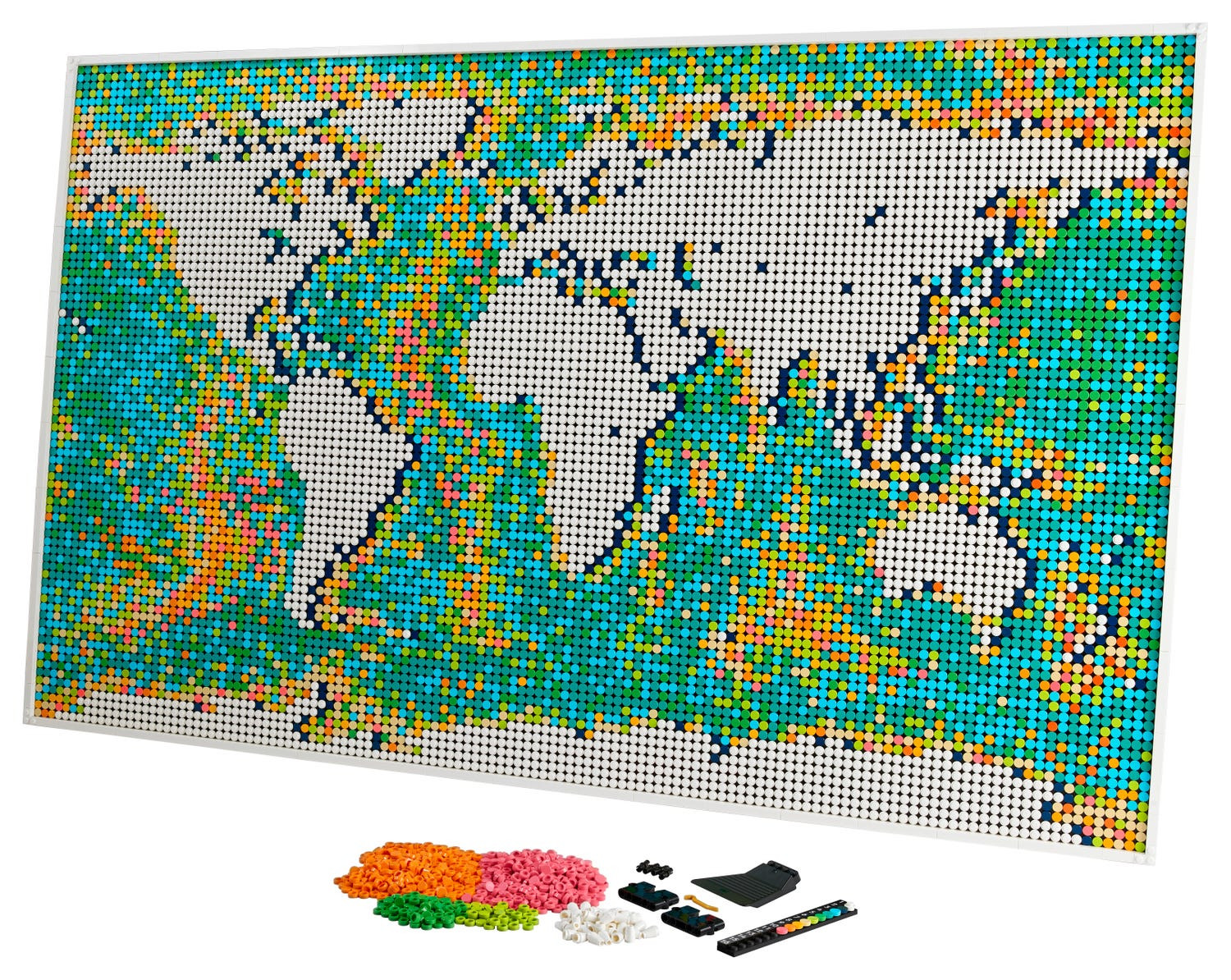 World Map 31203 Brick Building Kit