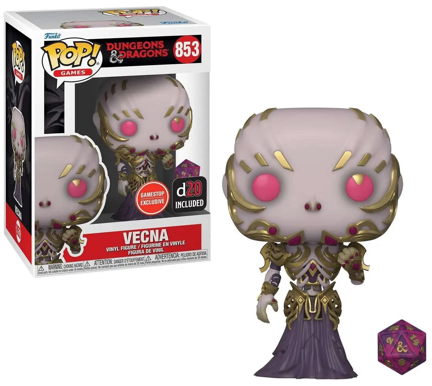 Funko Pop Vecna #853 Vinyl Figure