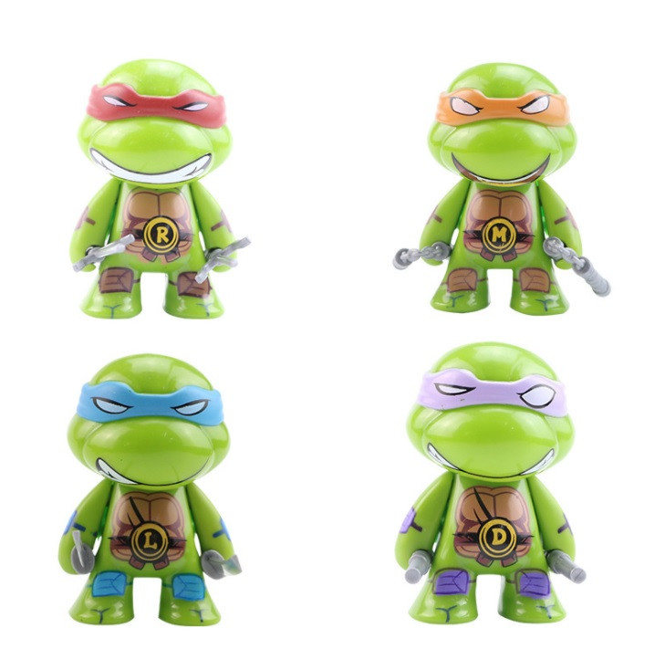 Ninja Turtles Deluxe Figures Set of 4 Figures