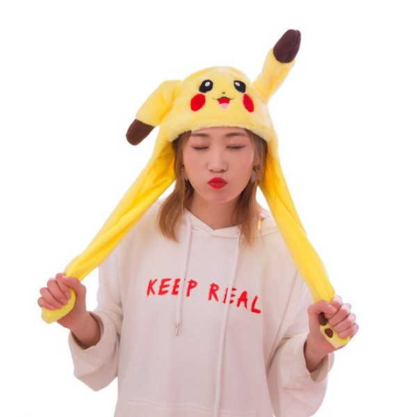Pikachu Moving Ears Hat