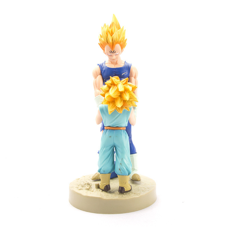 Banpresto Dragon Ball Z Dramatic Showcase 4th Season Vol 2 SS Vegeta & SS Trunks Figure Statue