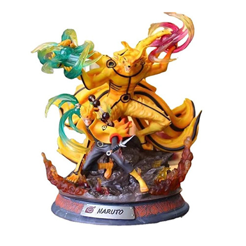 Naruto Sage Of Six Path Kurama GK Figure Statue With Lighting Effect
