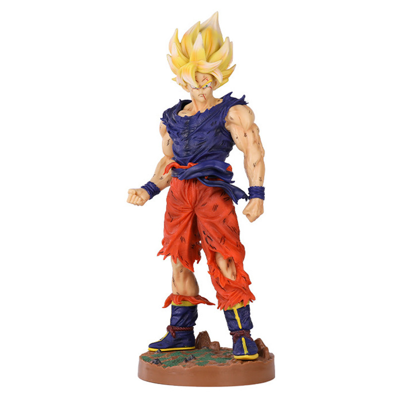 Super Saiyan Goku Transformed At Last From Dragon Ball Z Figure Statue