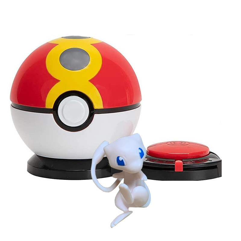 Pokemon Surprise Attack Game Mew & Repeat Ball Figure Set