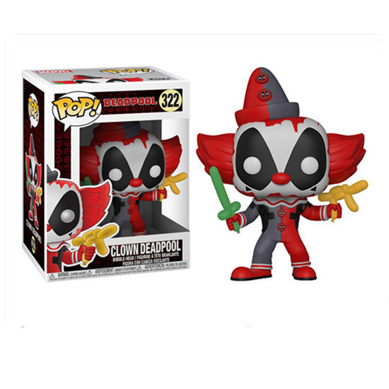 Funko Pop Clown Deadpool #322 Vinyl Figure