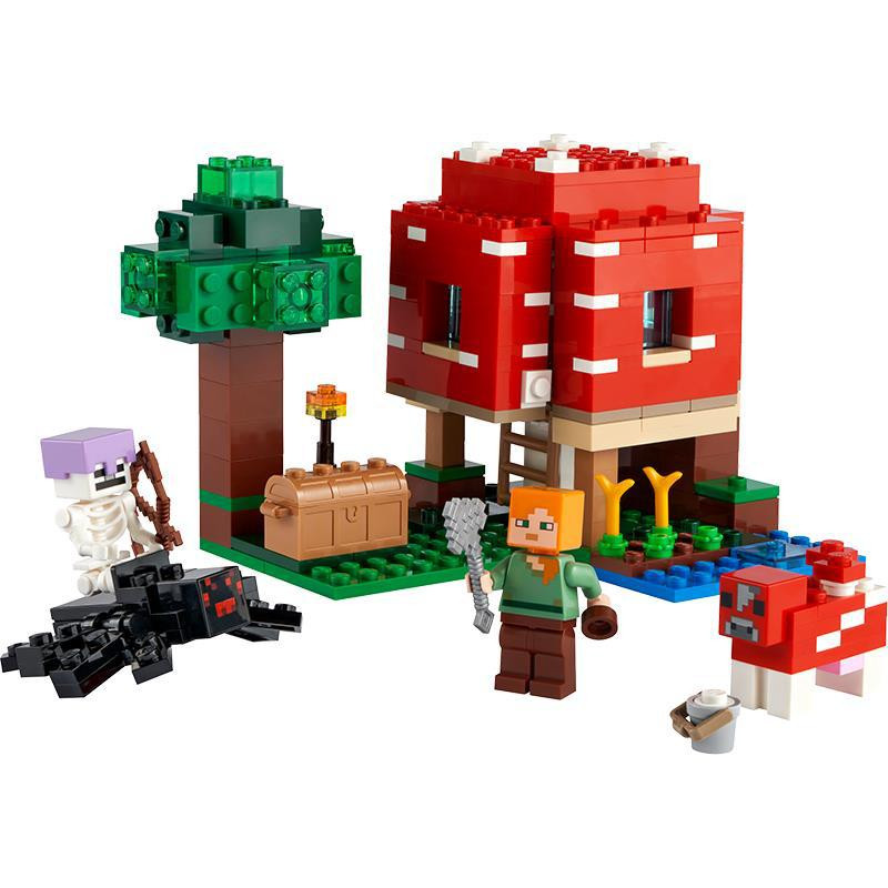 Minecraft The Mushroom House 21179 Brick Building Kit