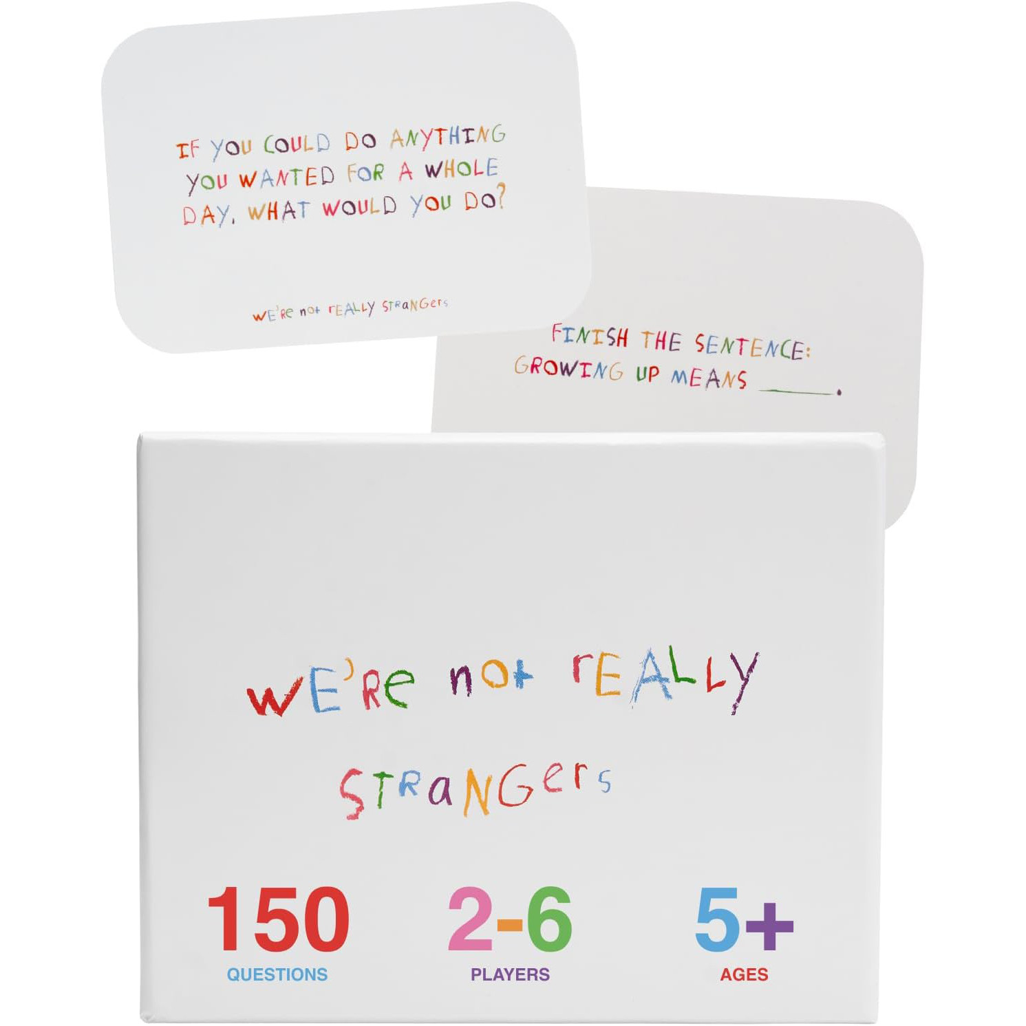 We're Not Rally Strangers (Kids Edition): Family Kids Emotion Management Fun and Functional Cards Game