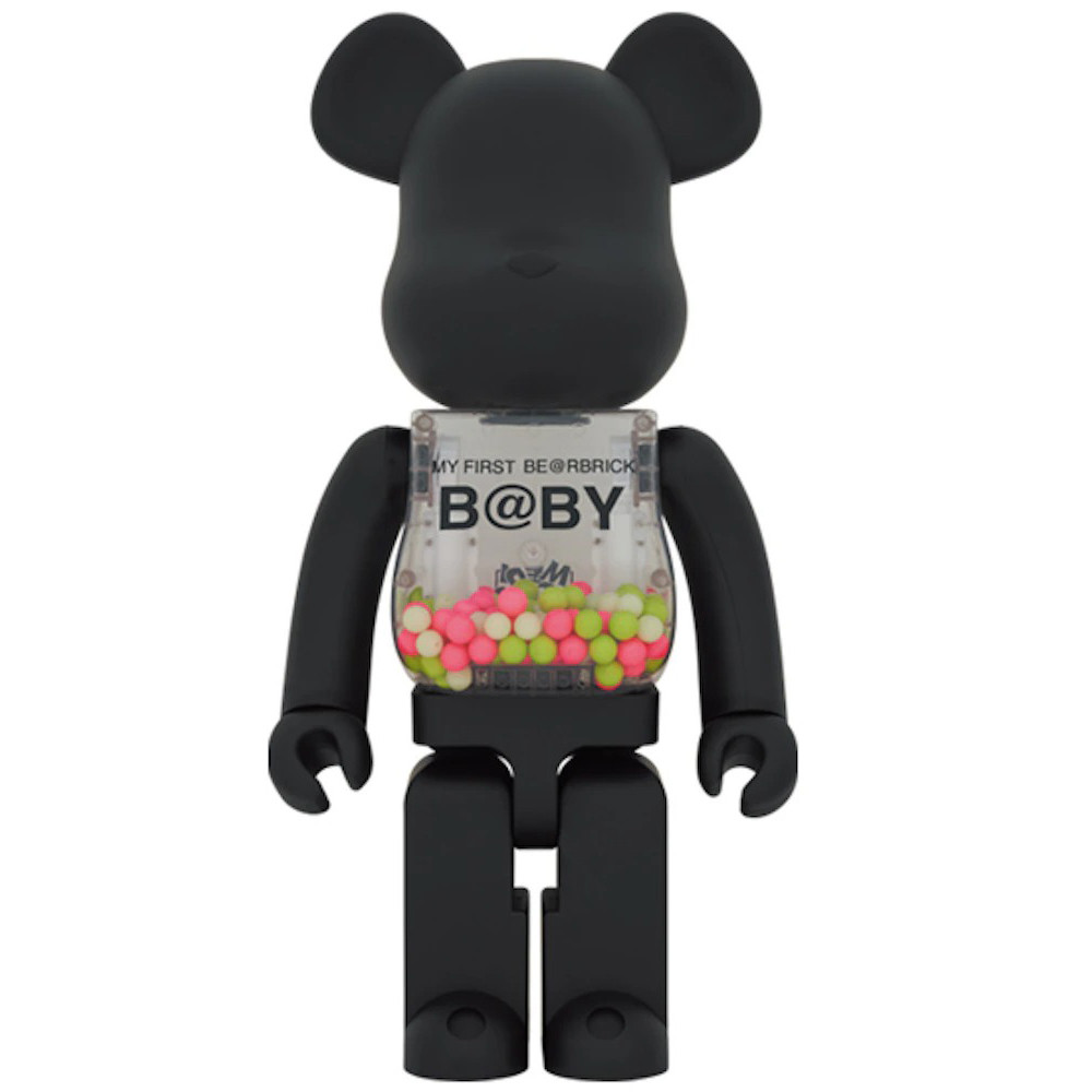 My First Bearbrick Baby Matte Black 400% Figure 28cm 11.02inches