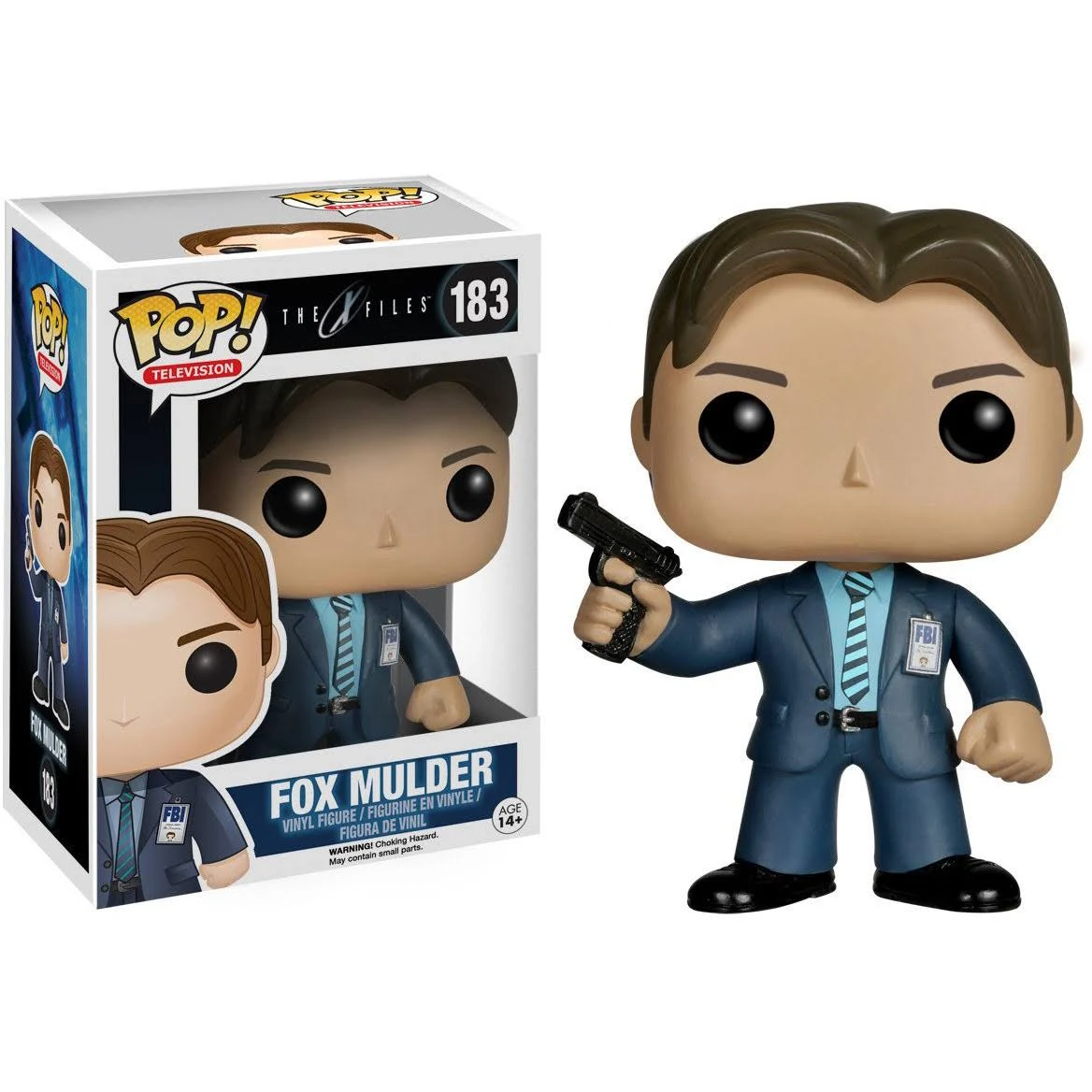 Funko Pop Fox Mulder #183 Vinyl Figure
