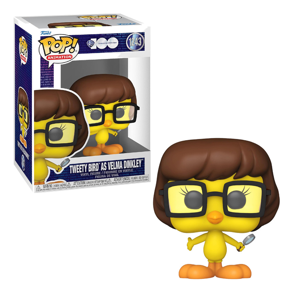 Funko Pop Tweety Bird as Velma #1243 Vinyl Figure