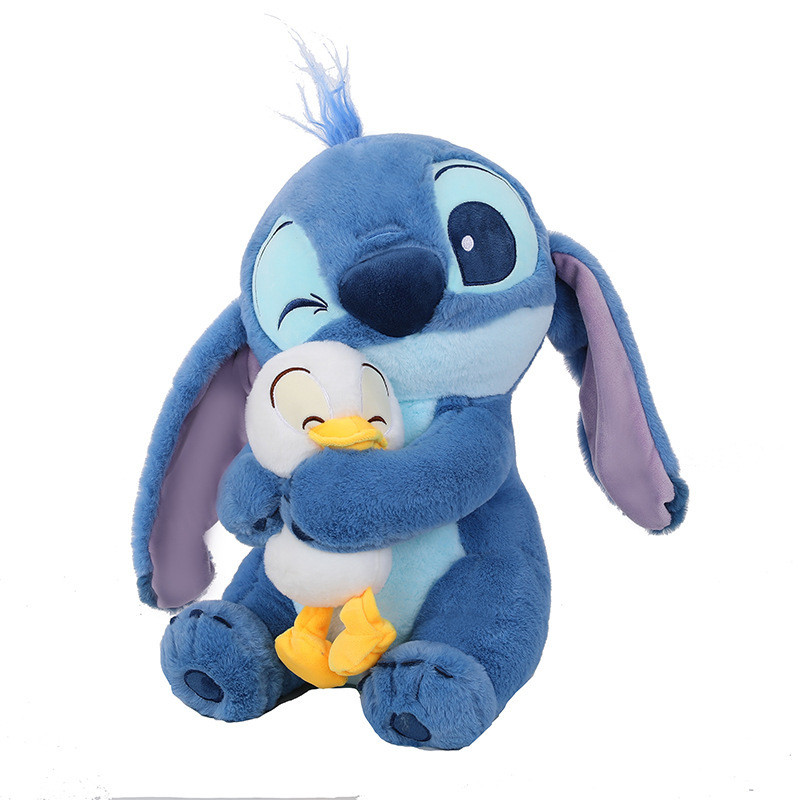 Disney Stitch Holding Duckling Soft Stuffed Plush 30cm 12inches