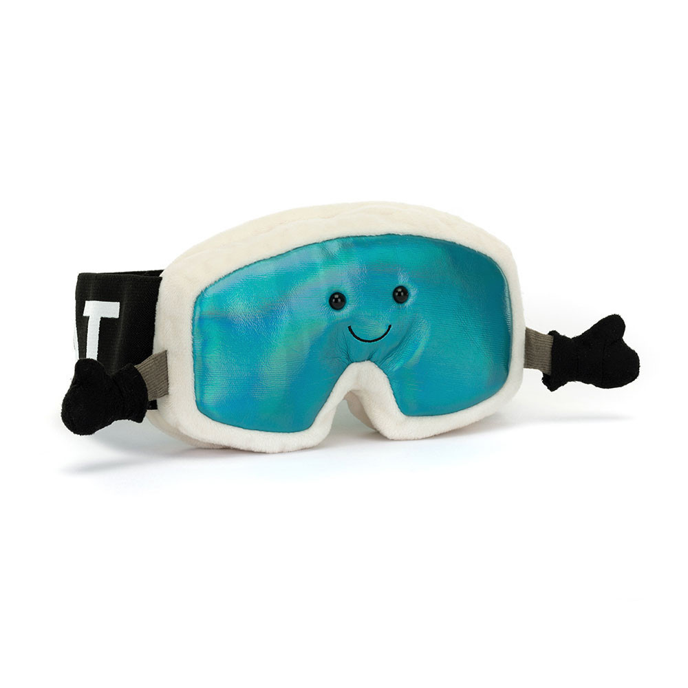 Jellycat Amuseables Sports Ski Goggles Soft Stuffed Plush 11cm 4.33inches