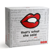 That's What She Said Party Game