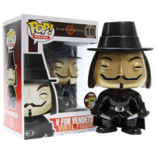Funko Pop V For Vendetta Metallic #10 Vinyl Figure