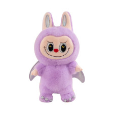 Labubu The Monsters With Wings Soft Stuffed Plush Multiple Sizes Purple