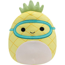 Squishmallows Maui Pineapple with Scuba Mask Plush Toy 20cm 7.87inches