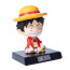 One Piece Luffy Shaking Head Figure Car Decoration Accessories