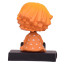 Demon Slayer Zenitsu Agatsuma Shaking Head Figure Car Decoration Accessories