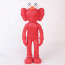KAWS BFF Vinyl Figure 34cm 13.38inches Red