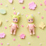 Sonny Angel Hippers Cherry Blossom Series Mini Figures Single Blind Box