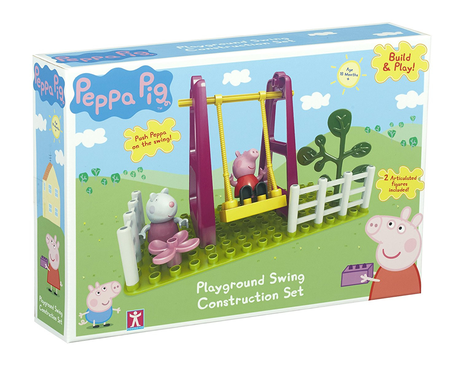Peppa Pig Playtime Swing Construction Set