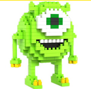 Loz Toy Nano Building Block Gift Series “Mike Wazowski” Monsters Inc