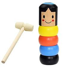 Unbreakable Wooden Man Magic Toy
