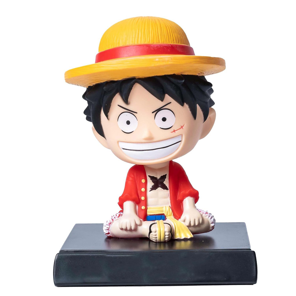 One Piece Luffy Shaking Head Figure Car Decoration Accessories