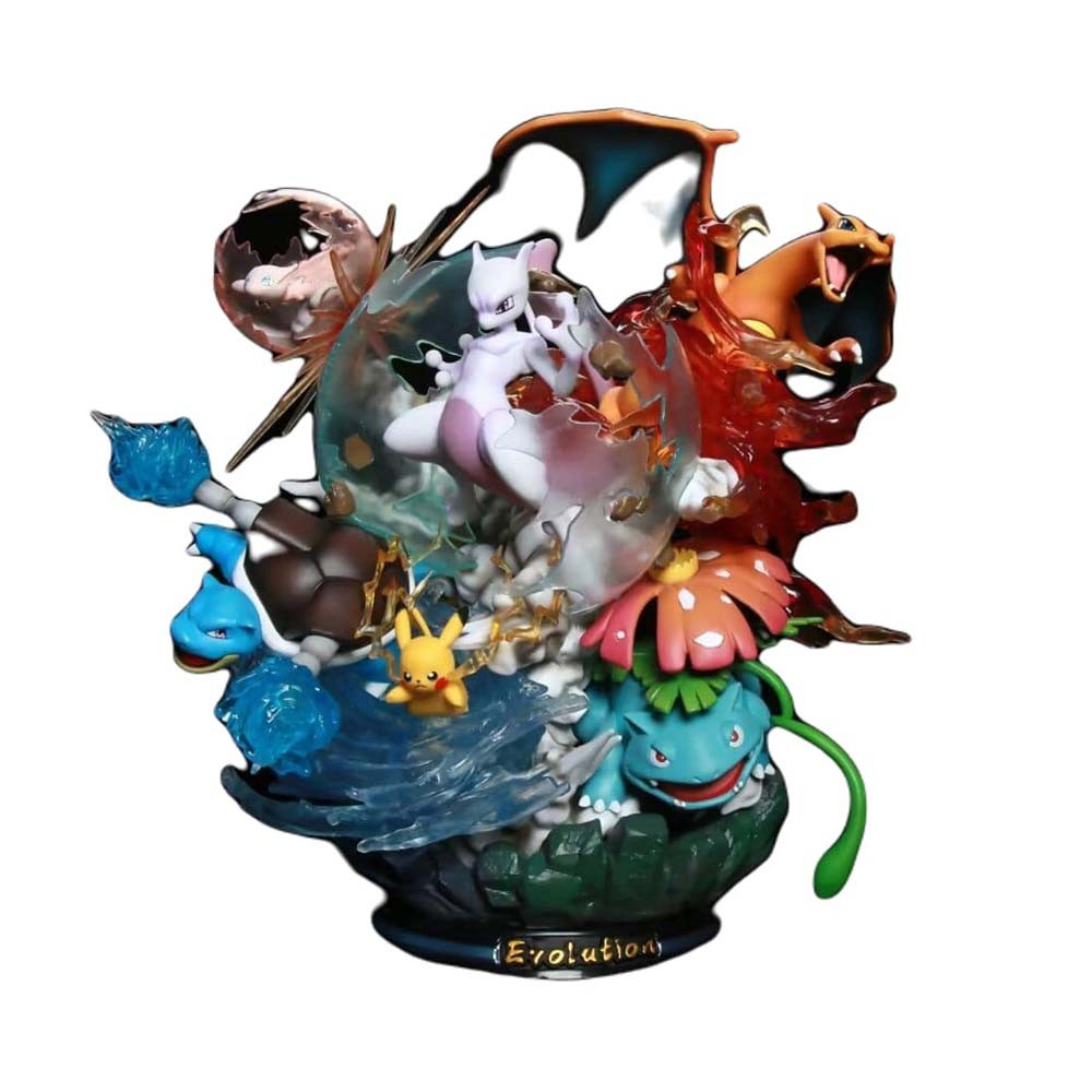 Pokemon Mewtwo And All Star GK Figure Statue