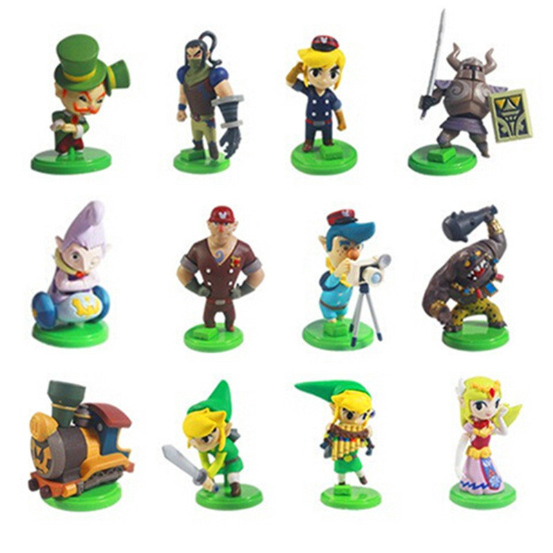 The Legend of Zelda Figure Statue 12 Pcs Set