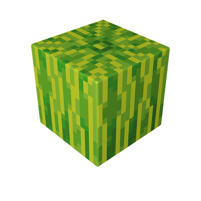 Minecraft Magnetic Melon Blocks Kit Toy 3 Pcs Set