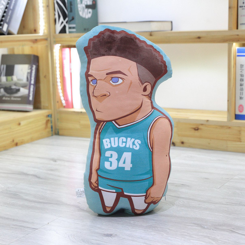 NBA Giannis Antetokounmpo Pillow Plush Toy