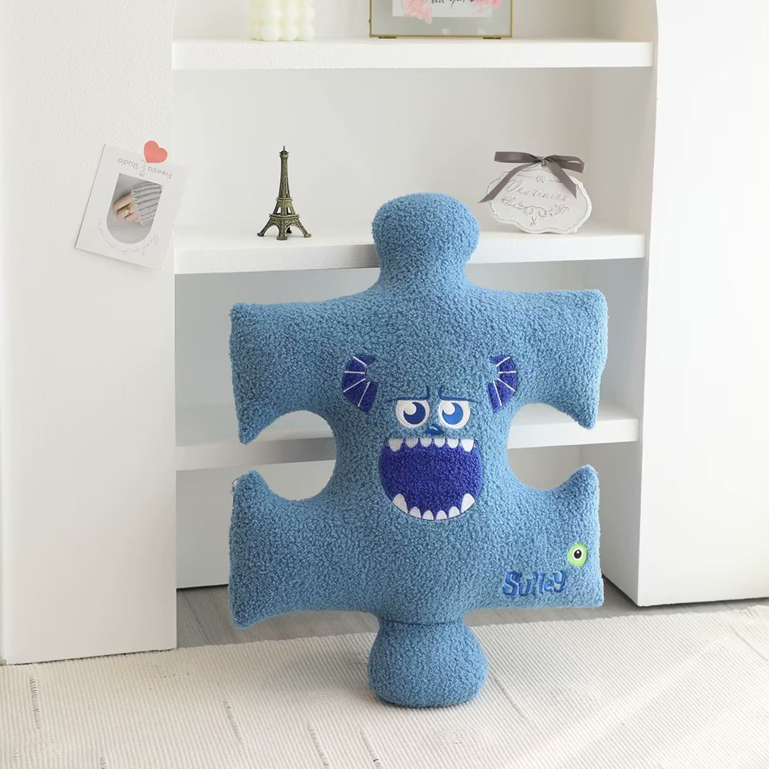 Sulley Puzzle Pillow Plush Toy