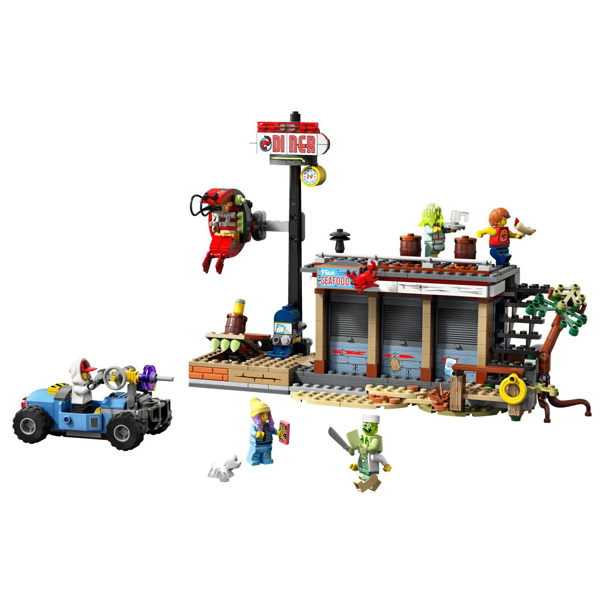 Hidden Side Shrimp Shack Attack 70422 Brick Building Kit