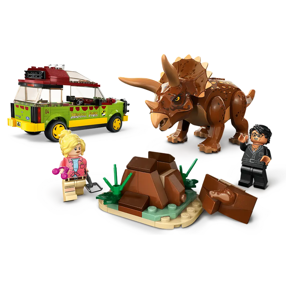 Jurassic World Triceratops Research 76959 Brick Building Kit