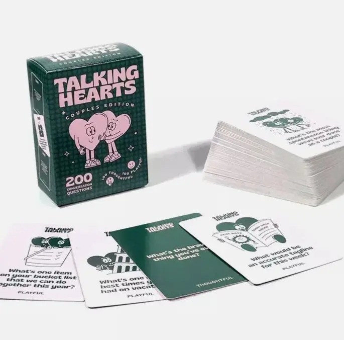 Talking Hearts Couples Edition Card Game