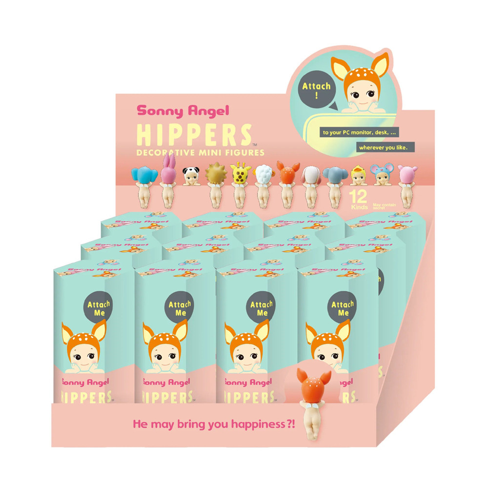 Sonny Angel Hippers Decorative Mini Figures Box of 12 Blind Boxes