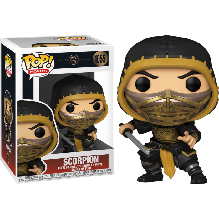 Funko Pop Mortal Kombat Scorpion #1055 Vinyl Figure