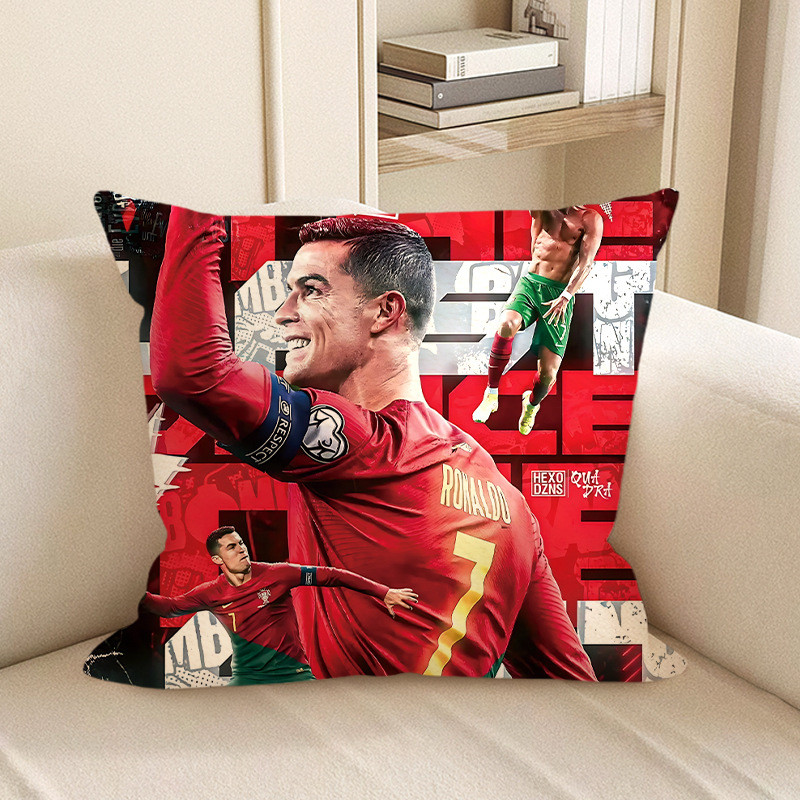 Cristiano Ronaldo Waving Soft Stuffed Plush Pillow Multiple Sizes