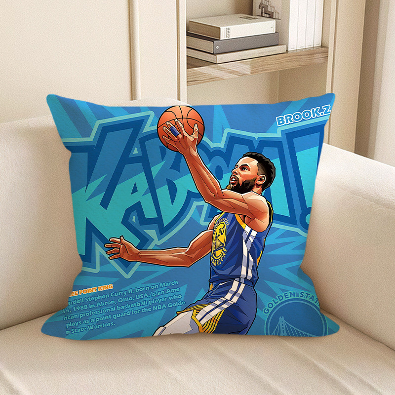 Stephen Curry NBA Golden State Warriors Kaboom Soft Stuffed Plush Pillow Multiple Sizes