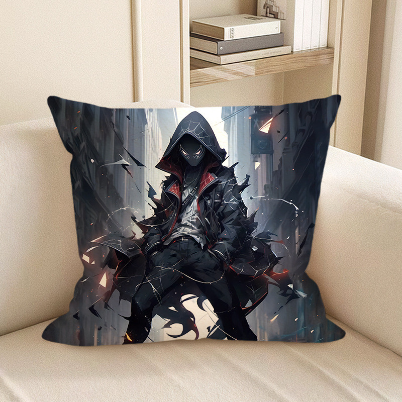 Spider Man Wearing Hoodie Marvel Soft Stuffed Plush Pillow Multiple Sizes