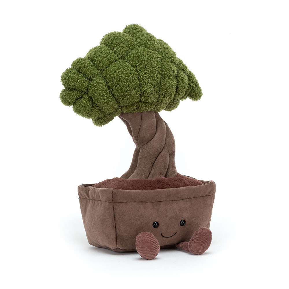 Jellycat Amuseables Bonsai Tree Soft Stuffed Plush 23cm 9.05inches