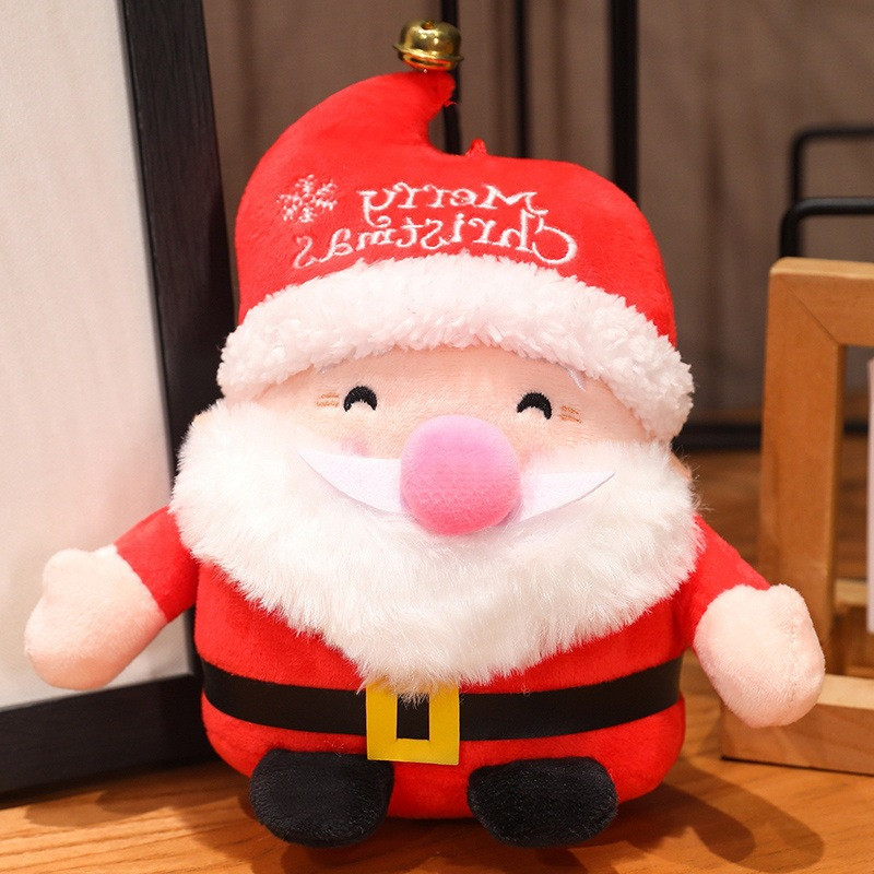 Santa Claus Merry Christmas Soft Stuffed Plush 23cm 9 inches