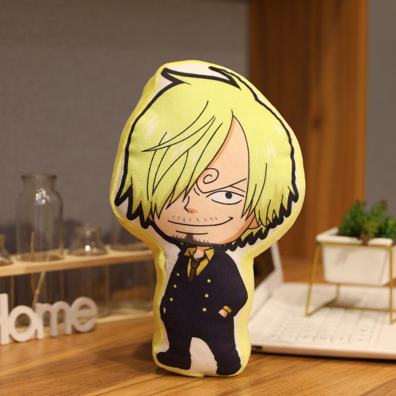 One Piece Sanji Soft Stuffed Plush Pillow Multiple Sizes