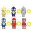 Sonic The Hedgehog Brick Minifigure Custom Set 6 Pcs