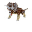 Triceratops From Jurassic World With Sound Effect Swingable Custom Brick Building Kit