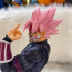 Bandai Ichiban Kuji Dragonball Super Heroes Black Goku Super Saiyan Rose Masked Figure Statue