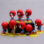 Spider Man Cute Minifigure Statue 8 Pcs Set