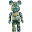 Bearbrick Innersect Earth 400% Figure 28cm 11.02inches